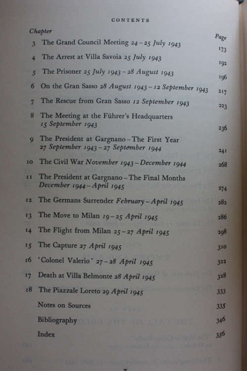 Benito Mussolini, A Biography by Christopher Hibbert