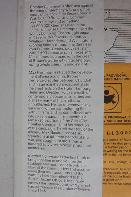 Bomber Command by Max Hastings