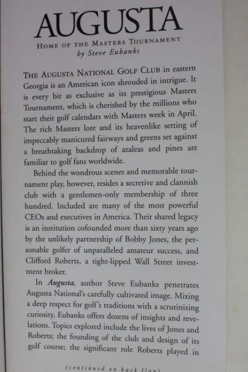 Augusta, Home of the Masters Tournament by Steve Eubanks