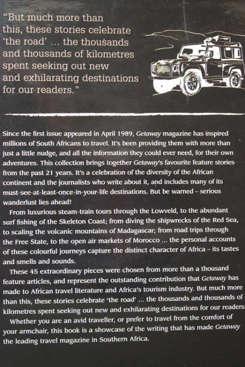 Getaway: 21 Years of African Travel Writing , edited by Cameron Ewart-Smith