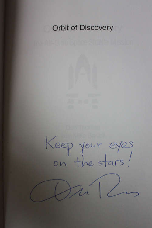 Orbit of Discovery: The All-Ohio Space Shuttle Mission by Astronaut Don Thomas SIGNED COPY