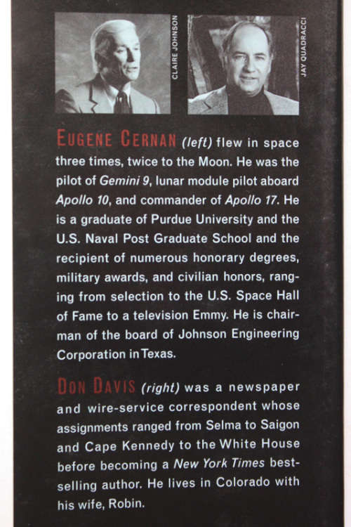 The Last Man On The Moon: Astronaut Eugene Cernan and America`s Race in Space by Eugene Cernan