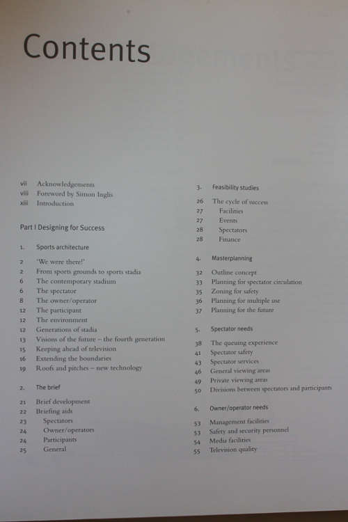Sports Architecture by Rod Sheard