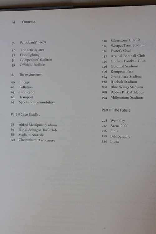 Sports Architecture by Rod Sheard