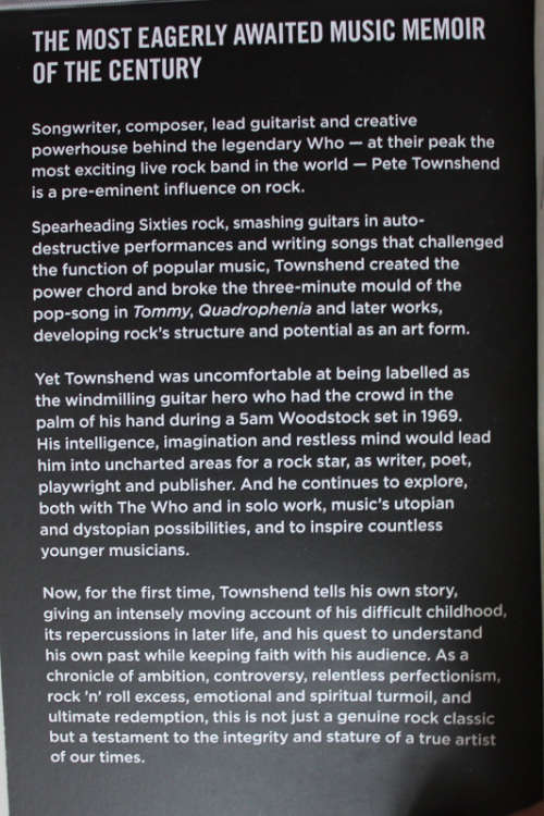 Who I Am by Pete Townshend