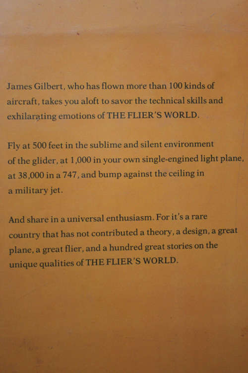 The Flier`s World by James Gilbert