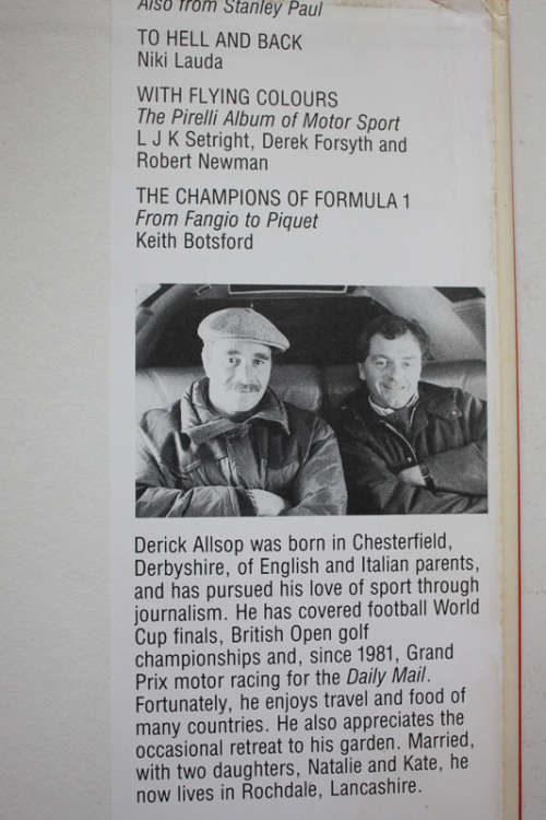 Driven To Win: An Autobiography by Nigel Mansell and Derick Allsop