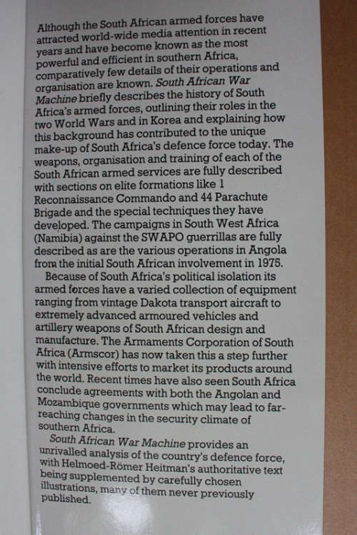 South African War Machine by Helmoed-Romer Heitman