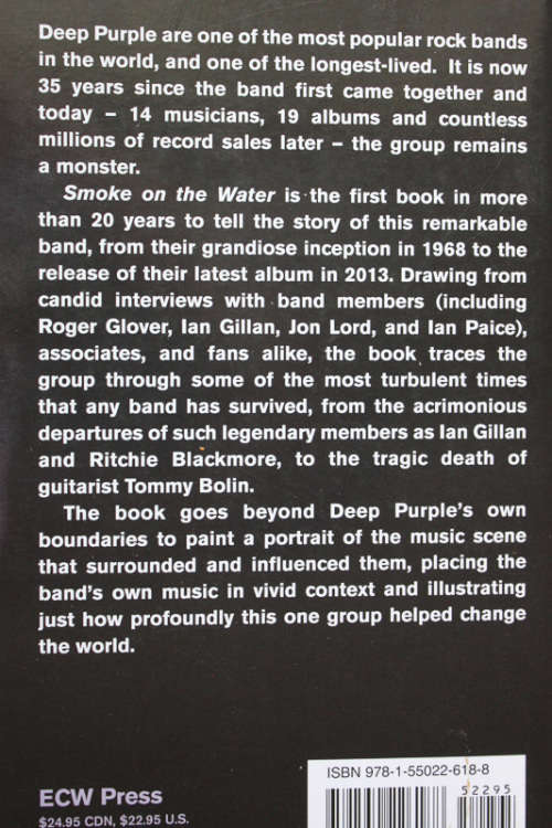 Smoke on the Water: The Deep Purple Story by Dave Thompson