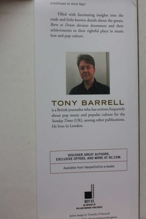 Born To Drum: The Truth about the World`s Greatest Drummers by Tony Barrell