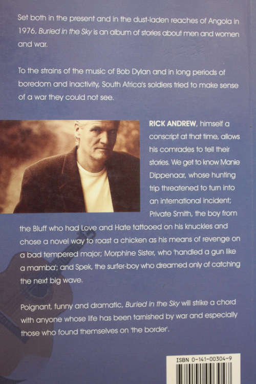 Buried In the Sky by Rick Andrew SIGNED COPY