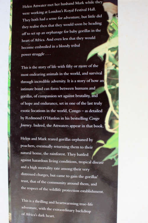 My Gorilla Journey: Living with the Orphans of the Rainforest by Helen Attwater