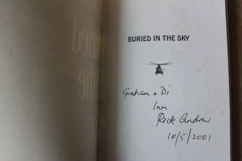 Buried In the Sky by Rick Andrew SIGNED COPY