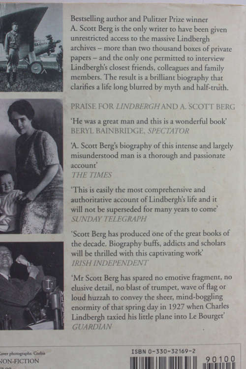 Lindbergh by A. Scott Berg