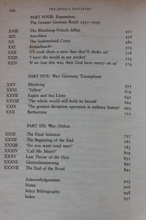 The Devil`s Disciples: The Lives and Times of Hitler`s Inner Circle by Anthony Read