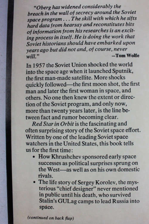 Red Star in Orbit by James E. Oberg