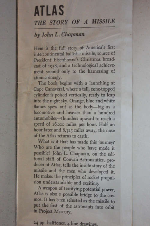 Atlas: The Story of a Missile by John L. Chapman