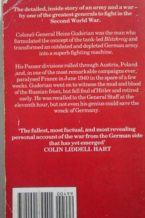 Panzer Leader by Heinz Guderian