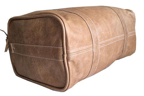 Latest Genuine Leather High Quality Handcrafted Duffel, Travel, Gym Bag - Unisex
