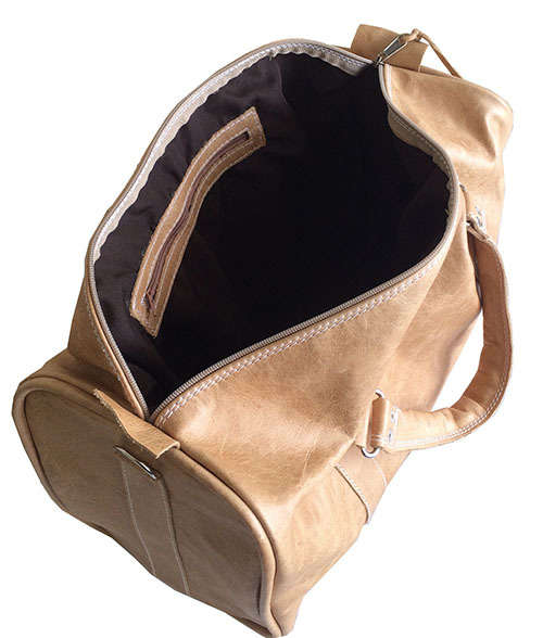 Latest Genuine Leather High Quality Handcrafted Duffel, Travel, Gym Bag - Unisex