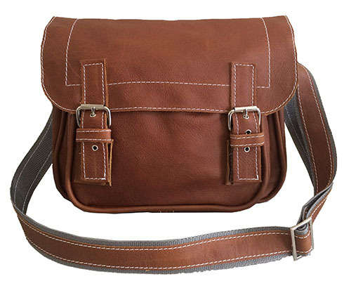 Genuine Leather Unisex Handmade Shoulder Messenger Bag,Cross body for 13" Laptop,Ipad,Tablet Handbag