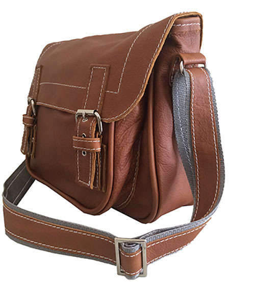 Genuine Leather Unisex Handmade Shoulder Messenger Bag,Cross body for 13" Laptop,Ipad,Tablet Handbag