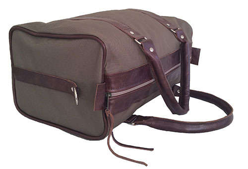Stylish Canvas Leather Traveling, Luggage,Sports Shoulder Duffel Weekend Gym Handcrafted Bag