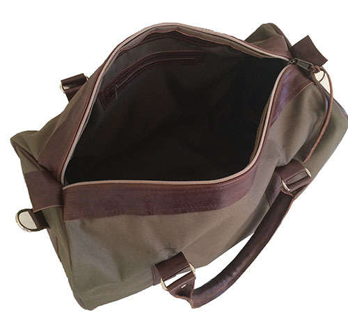 Stylish Canvas Leather Traveling, Luggage,Sports Shoulder Duffel Weekend Gym Handcrafted Bag