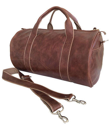 100% Genuine Leather High Quality Handcrafted Duffel, Luggage, Travel, Gym Bag