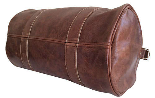 100% Genuine Leather High Quality Handcrafted Duffel, Luggage, Travel, Gym Bag