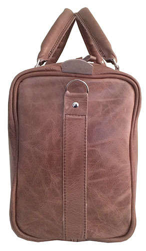 100% Genuine Leather High Quality Handcrafted Duffel, Luggage, Travel, Gym Bag - Unisex