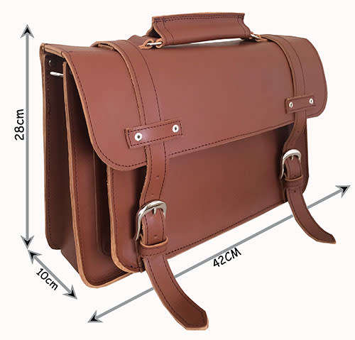 Genuine Leather Briefcase,Handbag Fits 15 Inch Laptop, Apple, iPad, Mac book, Computer & Tablet