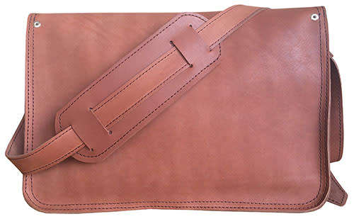 14" Genuine Leather Handmade Messenger, Handbag, Laptop, Computer, Mac Book, Apple iPad /Tablet