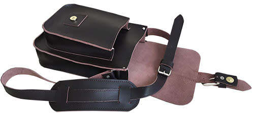 Real Leather Unisex Handmade Shoulder Messenger Bag,Cross body, Handbag fits iPhone, Tablet, Apple