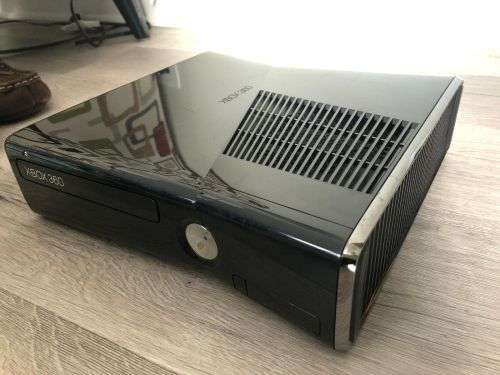 Microsoft Xbox 360 S Console, 250GB Hard Drive,Wireless Controller, 18 Games Available On Checkout