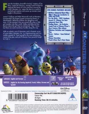 Monsters, Inc. (DVD)