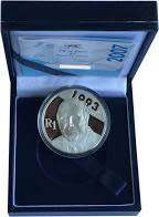 2007 FW de Klerk Commemorative Protea Proof Silver R1 Coin