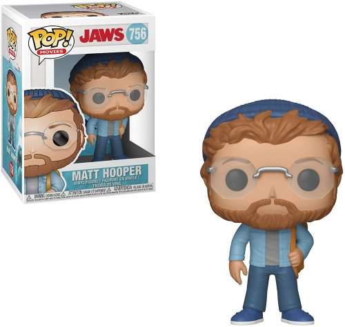Funko POP Movies: Jaws-Matt Hooper Collectible Figure, Multicolor