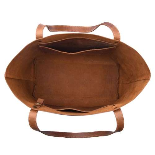 Full Grain Leather Classic Tote Handbag - Add R650 to Upgrade Tote to carry 14 Inch Laptop
