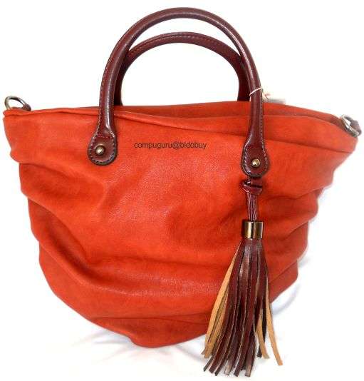 **LATE ENTRY** David Jones Stylish Leather handbag - Brown