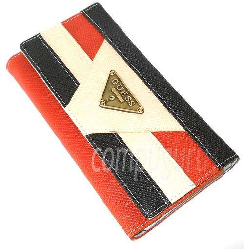 100% Guess Wallet, 11 Card Holder, Zipped Coin Compartment @ R1!!!