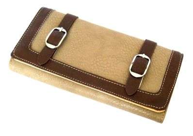 High Quality Women Wallet - 11 Card Slot & Zipped Coin Compartment