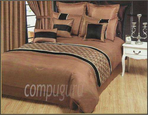 Queen Size High Quality Embroidered Comforter -12 Piece Set - @R1