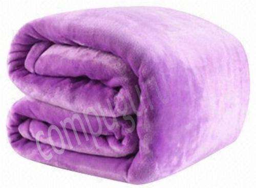 Quality Mink Winter Blanket - 3 Ply 6KG -Queen Size- Purple