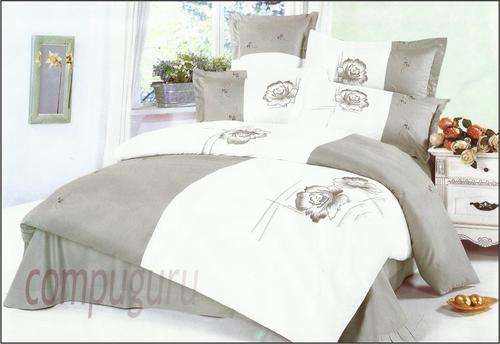 New Hot 6 Piece Luxury Super Soft Queen Size Quilt Duvet Set