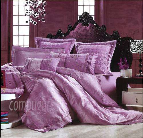 New Hot 6 Piece Luxury Super Soft Queen Size Quilt Duvet Cover Set