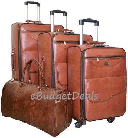 **Set Of 4 Bags** High Quality Travelling Luggage Bags with 360 degrees Universal Wheels