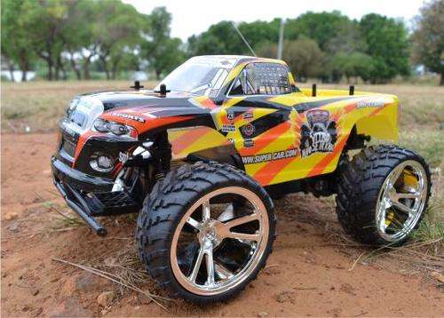 Latest Monster Truck 1:8 Big Wheel Truck Series Electric - Ready to Run - With Rechargeable Battery