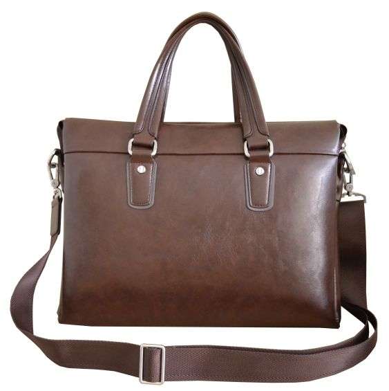 Multi Pocket Business Document Briefcase Shoulder Messenger Bag, Fits 13 inch Laptop & Tablets