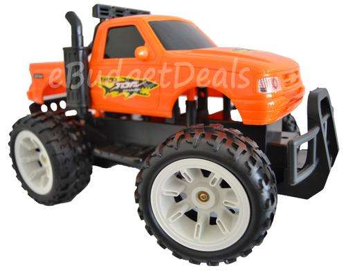 Latest Monster Truck 1:12 Big Wheel Truck Series - Ready to Run - Red ,Orange &Yellow Colours